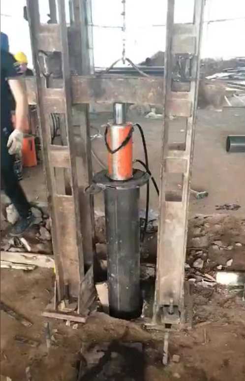 北京崇文区钢管桩加固